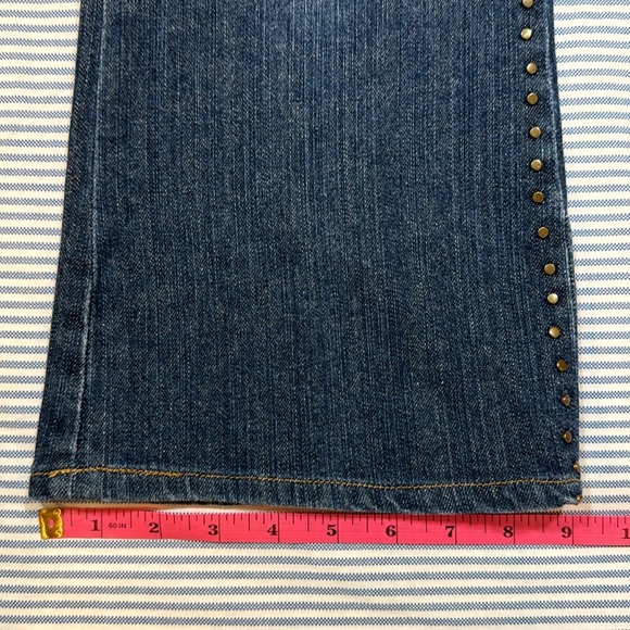 Ralph Lauren Size 8 Women’s Boot Cut Studded Jeans - Picture 11 of 11